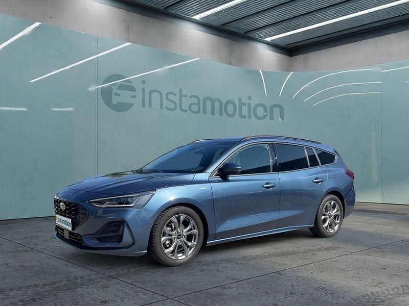 Blau Gebraucht 2023 Ford Focus ST-Line Kombi | 27.199 € (Etwas zu teuer) - Bild 1/4