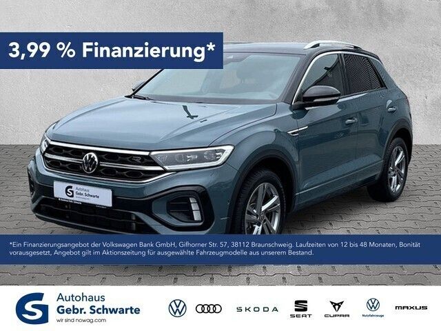 Blau Gebraucht 2024 VW T-Roc R-line SUV | 31.390 € (Fairer Preis) - Bild 1/3