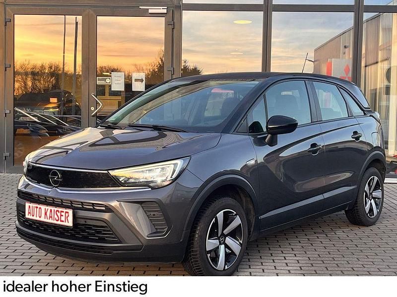 Grau Gebraucht 2021 Opel Crossland Edition SUV | 13.800 € (Superpreis) - Bild 1/4