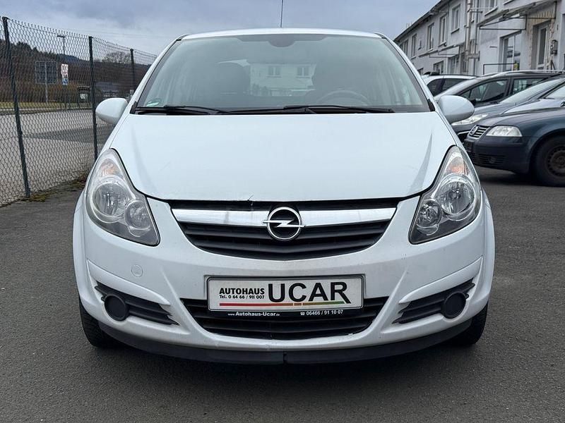 Gebraucht Opel Corsa Edition 75 PS (55 kW) 2011 Weiß Kleinwagen