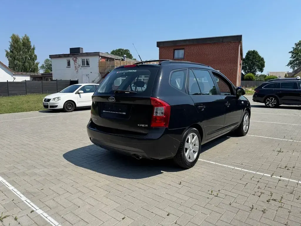 Gebraucht Kia Carens EX 140 PS (102 kW) 2008 Schwarz Van / Kleinbus