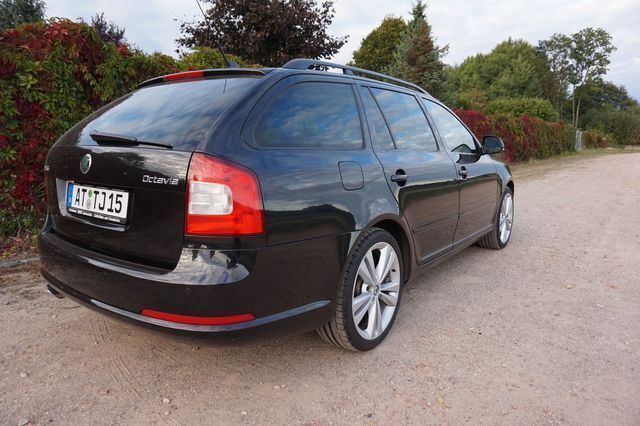 Gebraucht Skoda Octavia RS 170 PS (125 kW) 2009 Schwarz metallic Kombi