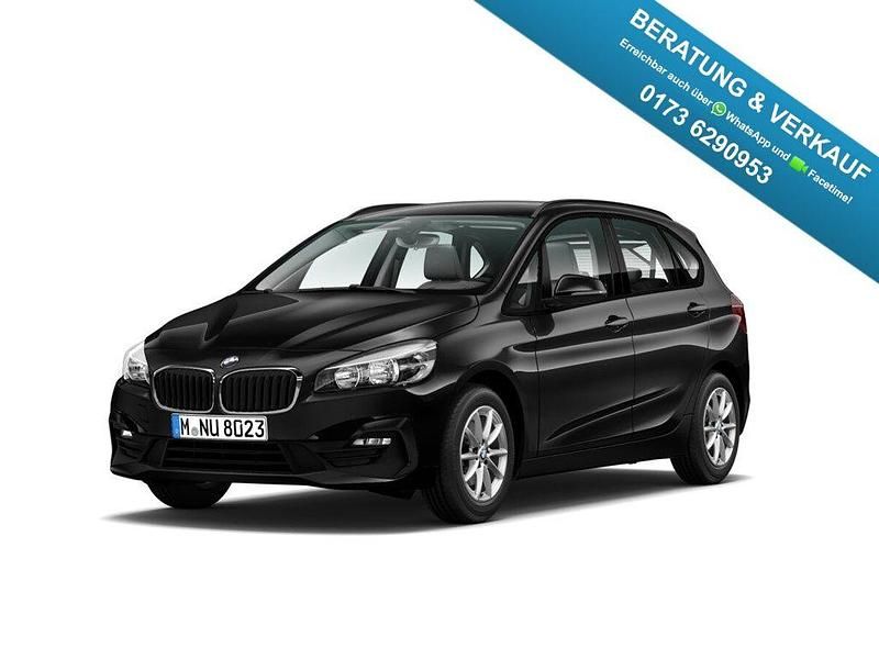 Schwarz Gebraucht 2018 BMW 216 Active Tourer Advantage Van / Kleinbus | 13.950 € (Fairer Preis) - Bild 1/4