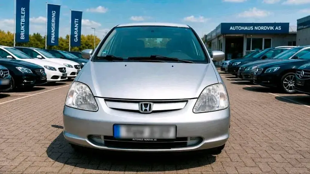 Gebraucht Honda Civic 90 PS (66 kW) 2003 Silber Limousine