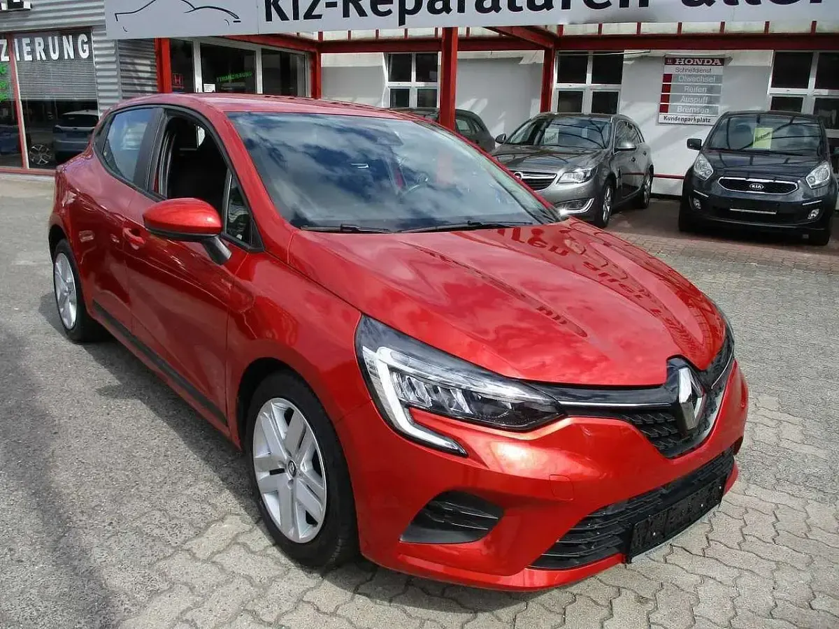 Gebraucht Renault Clio V Business 101 PS (74 kW) 2021 Rot Limousine