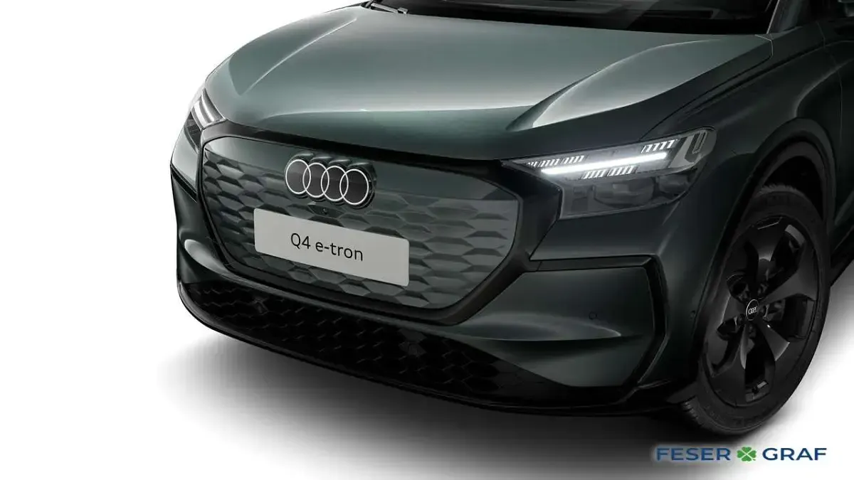 Neu Audi Q4 e-tron Performance 210 kW (286 PS) 2026 Salbeigrün metallic SUV
