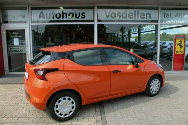 Gebraucht Nissan Micra Visia+ 71 PS (52 kW) 2019 Orange Kleinwagen