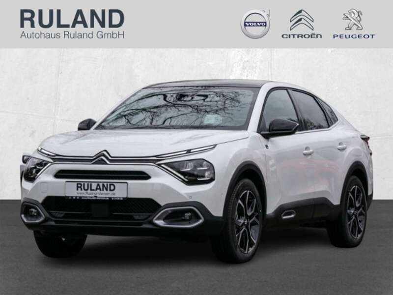 Weiss Gebraucht 2023 Citroën e-C4 Shine Limousine | 21.990 € (Fairer Preis) - Bild 1/4