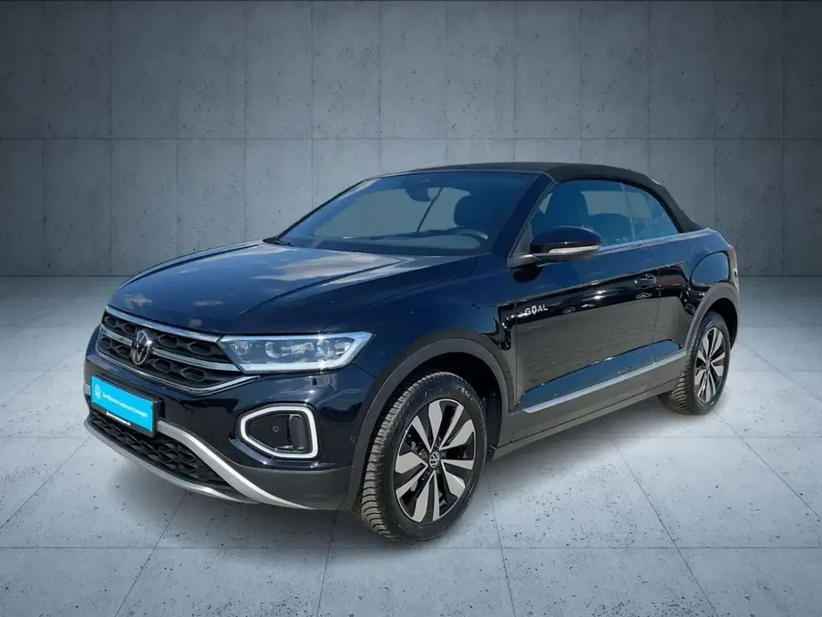 Gebraucht VW T-Roc Cabriolet Goal 116 PS (85 kW) 2025 Schwarz Cabrio