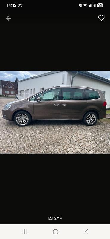 Gebraucht VW Sharan 140 PS (102 kW) 2011 Braun Van / Kleinbus