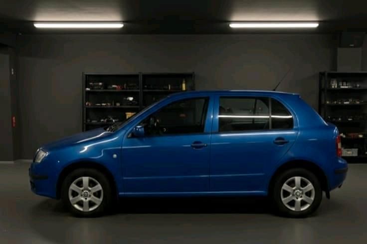 Gebraucht Skoda Fabia 65 PS (47 kW) 2007 Blau Kleinwagen