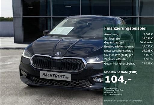 Gebraucht Skoda Fabia Tour 95 PS (69 kW) 2025 Schwarz Kleinwagen