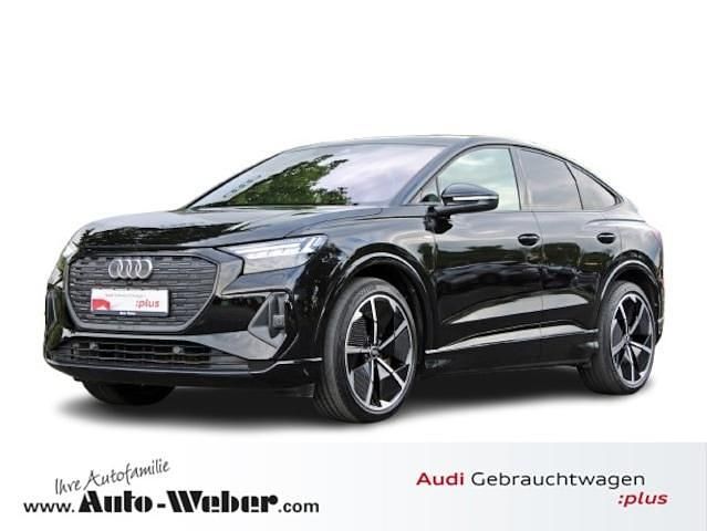Mythosschwarz metallic Gebraucht 2022 Audi Q4 Sportback e-tron Ambiente SUV | 38.880 € - Bild 1/4