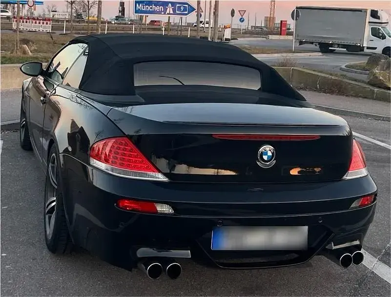 Gebraucht BMW 630 Cabriolet 258 PS (189 kW) 2007 Schwarz Cabrio