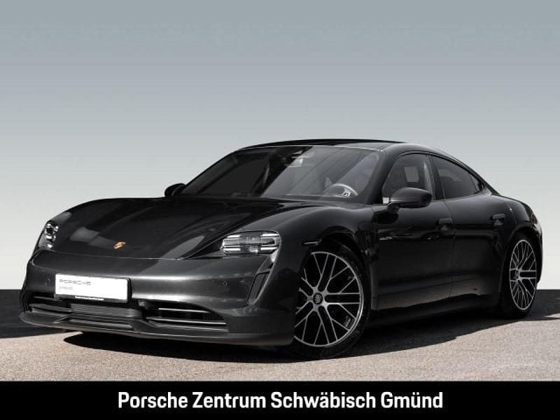 Grau Gebraucht 2022 Porsche Taycan Limousine | 63.880 € (Fairer Preis) - Bild 1/4