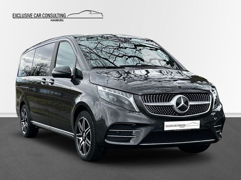 Graphitgrau metallic d Gebraucht 2024 Mercedes V300 AMG line Van / Kleinbus | 65.990 € (Superpreis) - Bild 1/4