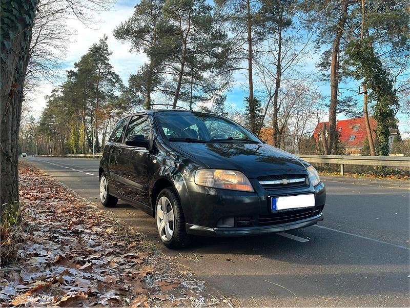 Schwarz Gebraucht 2007 Chevrolet Kalos Kleinwagen | 1.200 € (Fairer Preis) - Bild 1/4
