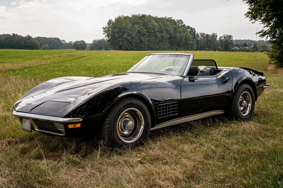 Gebraucht Corvette C3 300 PS (220 kW) 1971 Schwarz Cabrio