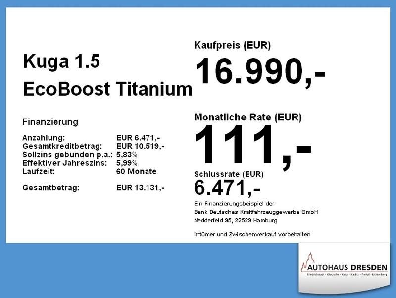 Gebraucht Ford Kuga Titanium 150 PS (110 kW) 2021 Magneticgrau (metallic) SUV