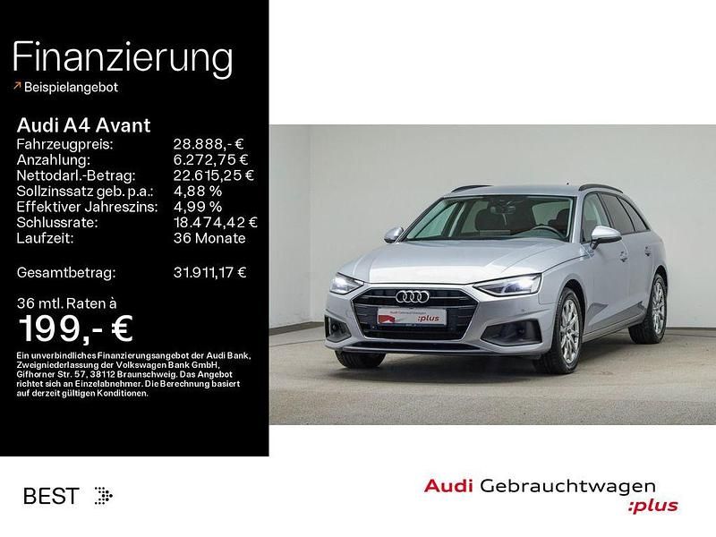 Gebraucht Audi A4 Ambiente 204 PS (150 kW) 2023 Florettsilber metallic (metallic) Kombi