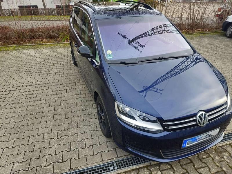 Gebraucht VW Sharan Match 170 PS (125 kW) 2012 Blau Van / Kleinbus