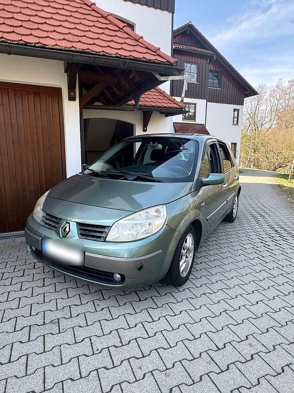 Gebraucht Renault Scénic II Expression 113 PS (83 kW) 2004 Grün Van / Kleinbus
