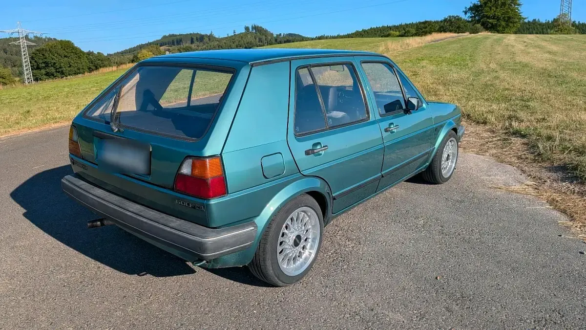 Gebraucht VW Golf II 90 PS (66 kW) 1985 Grün Kleinwagen
