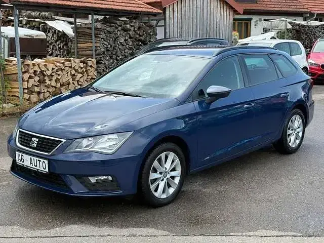 Gebraucht Seat Leon Style 125 PS (91 kW) 2017 Blau Kombi