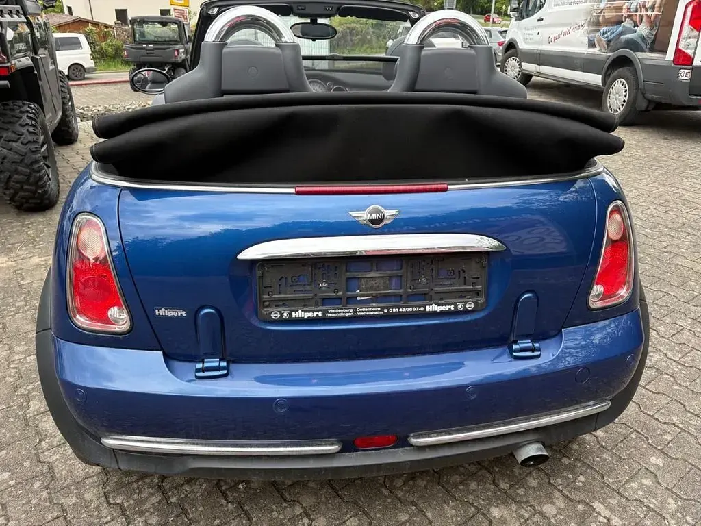 Gebraucht Mini Cooper Cabriolet 116 PS (85 kW) 2008 Blau Cabrio