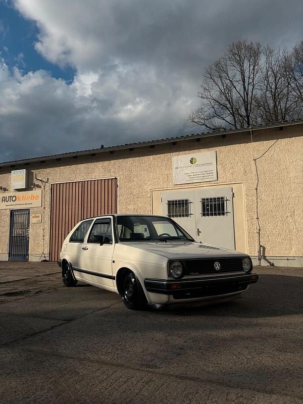 Gebraucht VW Golf II 74 PS (54 kW) 1987 Weiß Kleinwagen