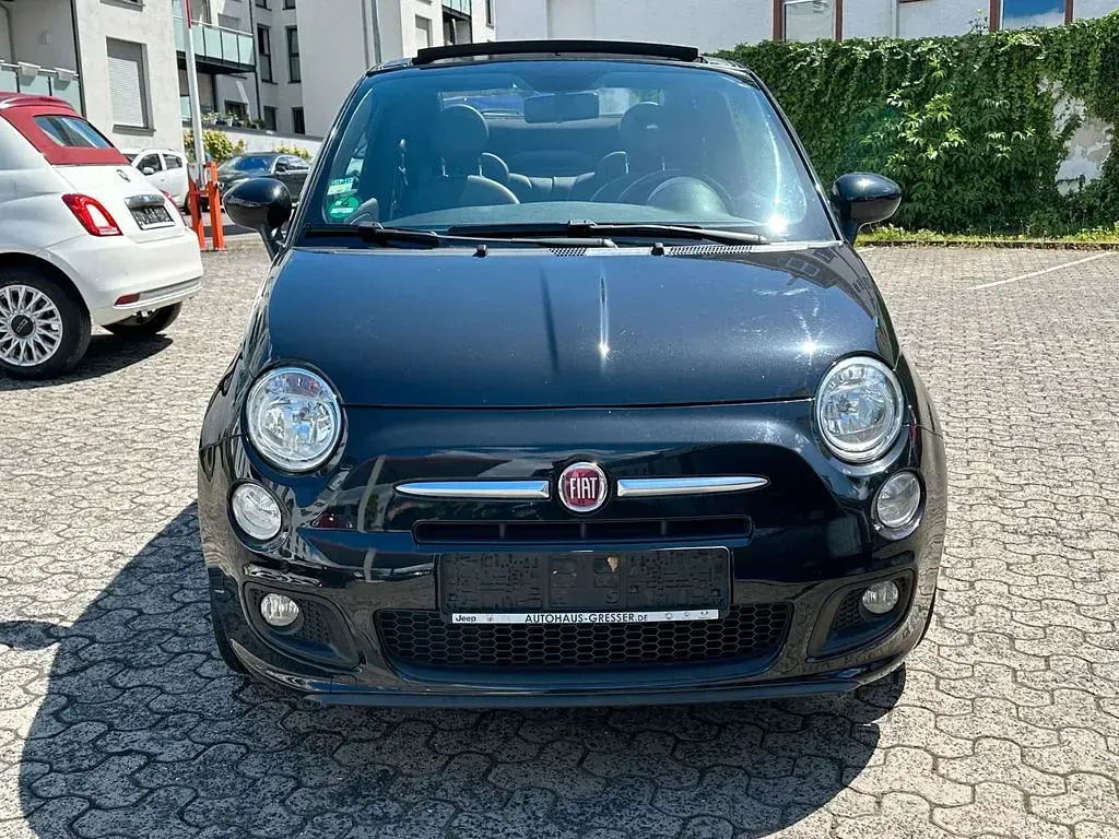 Gebraucht Fiat 500S S 69 PS (50 kW) 2014 Schwarz Cabrio