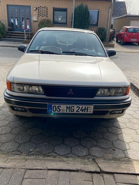 Gebraucht Mitsubishi Galant 86 PS (63 kW) 1989 Gold Limousine