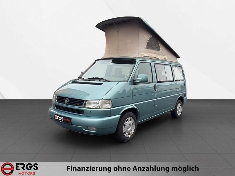 Grün Gebraucht 2000 VW T4 California Van | 21.880 € - Bild 1/4