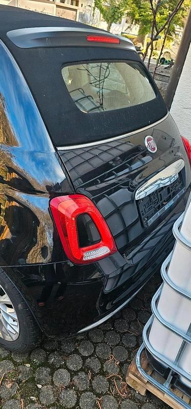 Gebraucht Fiat 500C 2016 Schwarz Cabrio