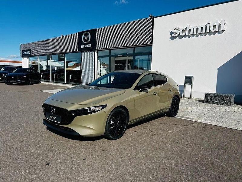 Neu Mazda 3 140 PS (102 kW) 2025 Gelb Limousine