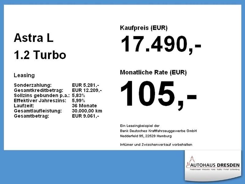 Gebraucht Opel Astra Elegance 110 PS (80 kW) 2023 Diamant schwarz (metallic) Limousine