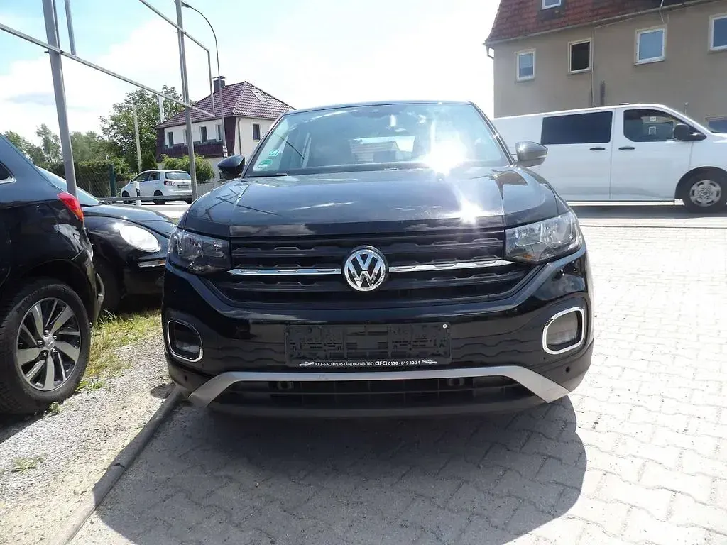 Gebraucht VW T-Cross 95 PS (69 kW) 2019 Schwarz SUV