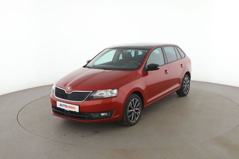 Rot Gebraucht 2015 Skoda Rapid Limousine | 11.250 € (Fairer Preis) - Bild 1/4