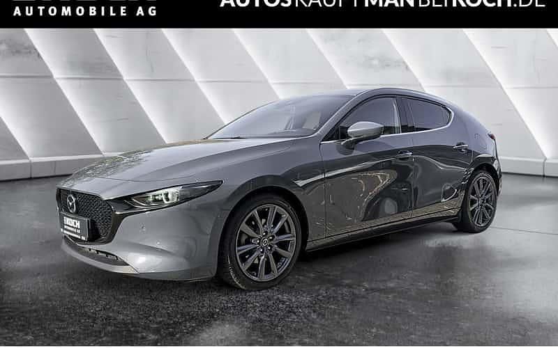 Grau Gebraucht 2021 Mazda 3 Selection Limousine | 20.695 € (Fairer Preis) - Bild 1/4