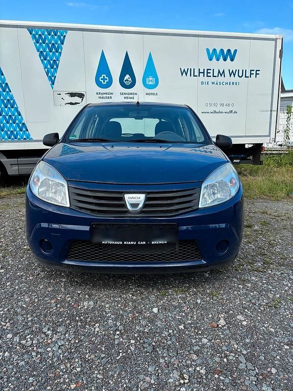 Blau Gebraucht 2009 Dacia Sandero Kleinwagen | 950 € (Superpreis) - Bild 1/4