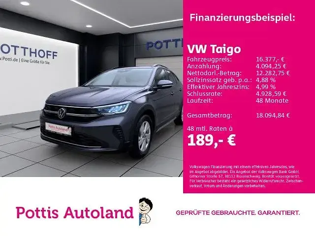 Gebraucht VW Taigo Life 95 PS (69 kW) 2023 SUV