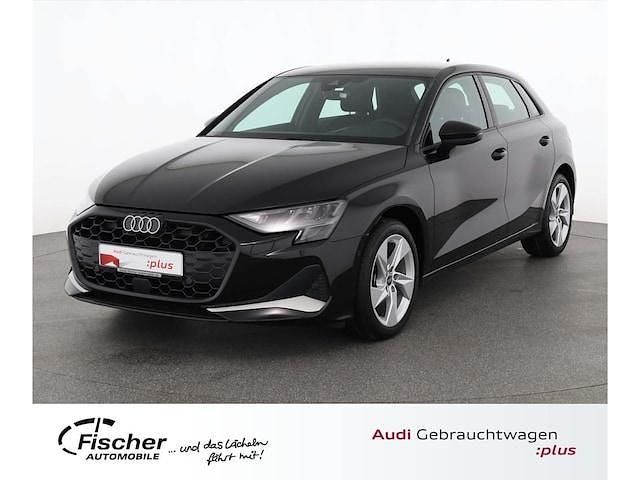 Mythosschwarz metallic Gebraucht 2024 Audi A3 Advanced Plus Limousine | 31.980 € (Fairer Preis) - Bild 1/3