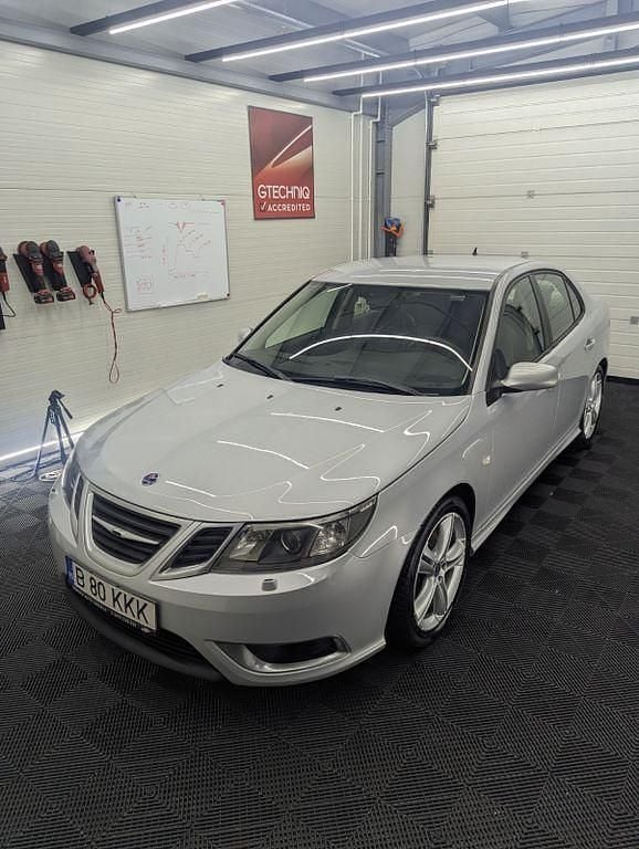 Silber Gebraucht 2008 Saab 9-3 Aero Limousine | 16.500 € - Bild 1/4