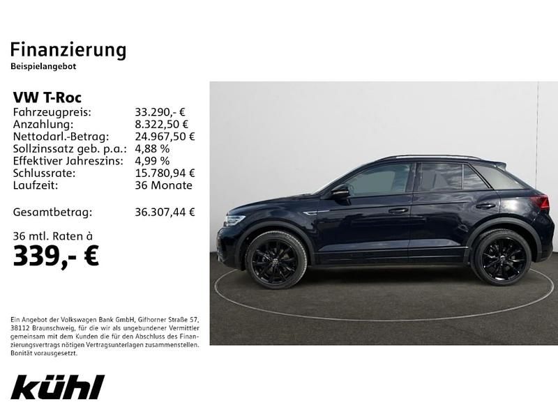 Gebraucht VW T-Roc Style 150 PS (110 kW) 2024 Schwarz SUV