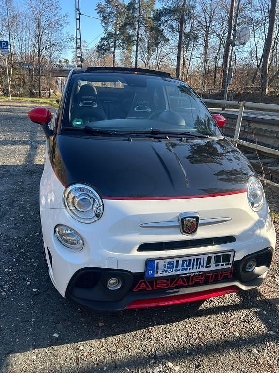 Weiß Gebraucht 2020 Abarth 595C Turismo Cabrio | 16.500 € (Fairer Preis) - Bild 1/4