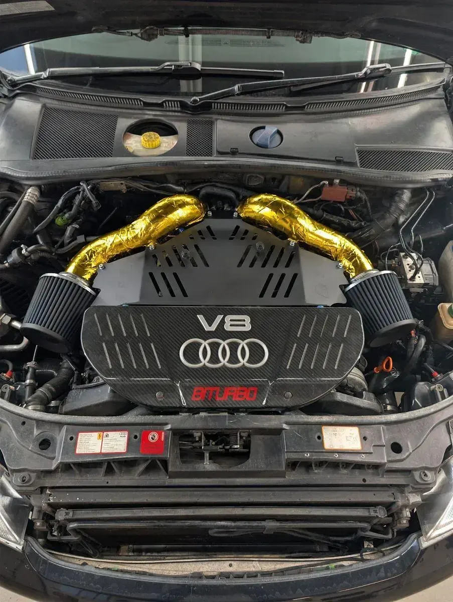Gebraucht Audi RS6 Ambiente 450 PS (330 kW) 2003 Grün Limousine