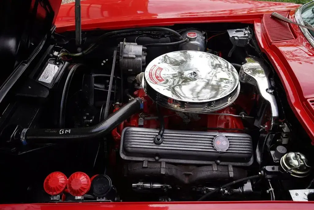 Używany Corvette Stingray 1963 Czerwony