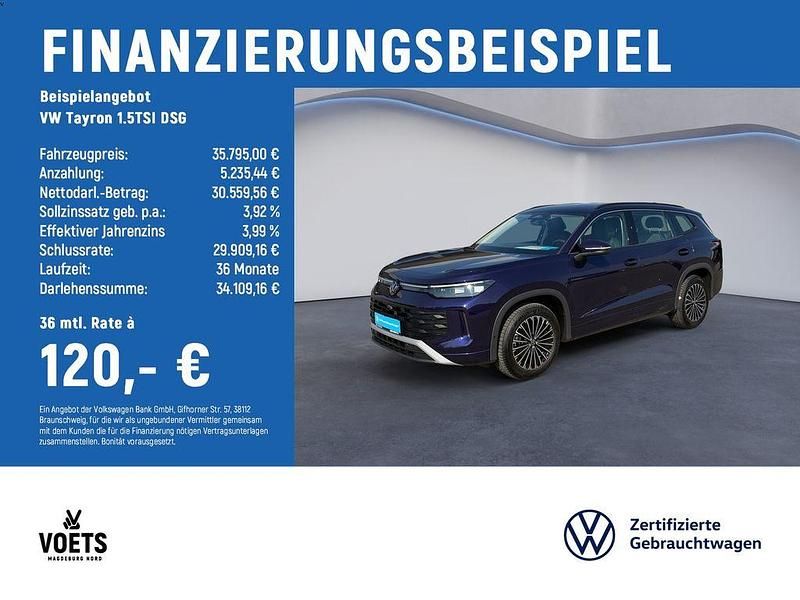 Gebraucht VW Tayron Life 150 PS (110 kW) 2025 Blau SUV