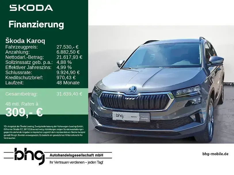 Gebraucht Skoda Karoq Style 150 PS (110 kW) 2023 SUV