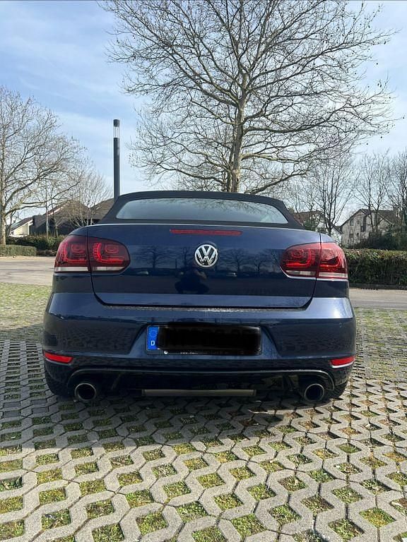 Gebraucht VW Golf Cabriolet Exclusive 122 PS (89 kW) 2012 Blau Cabrio